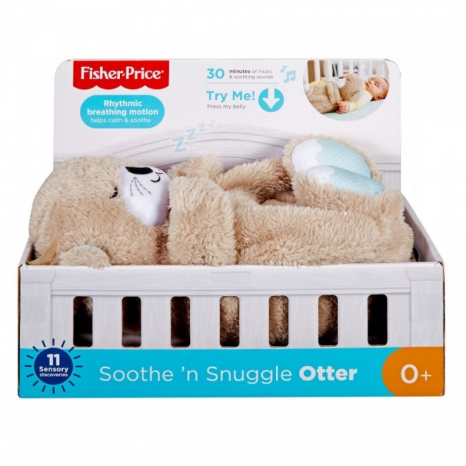 Fisher-Price Kojąca wydra z melodiami FXC66