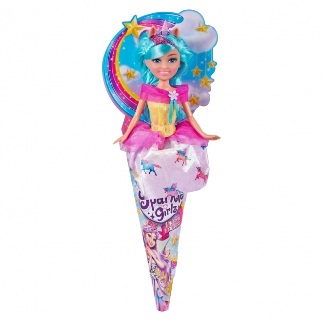 Wróżka jednorożec Sparkle Girlz w rożku