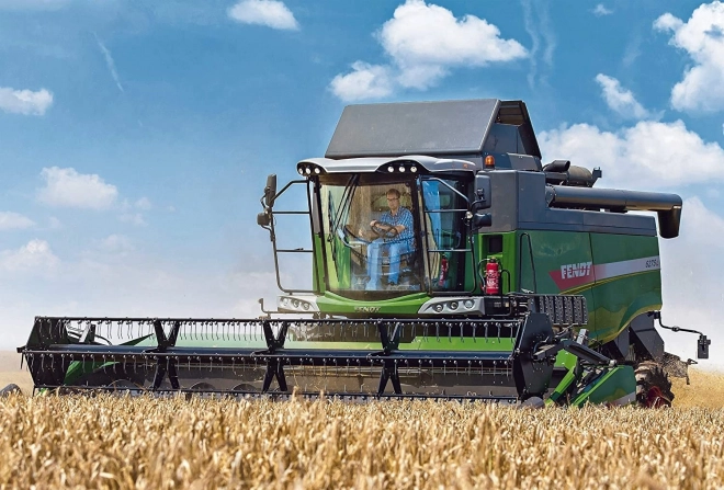 SCHMIDT Puzzle Traktory Fendt 3x48 elementów