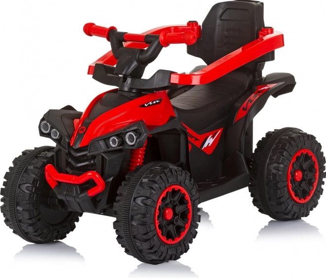 Chipolino jeździk z prowadnicą i daszkiem ATV czerwony