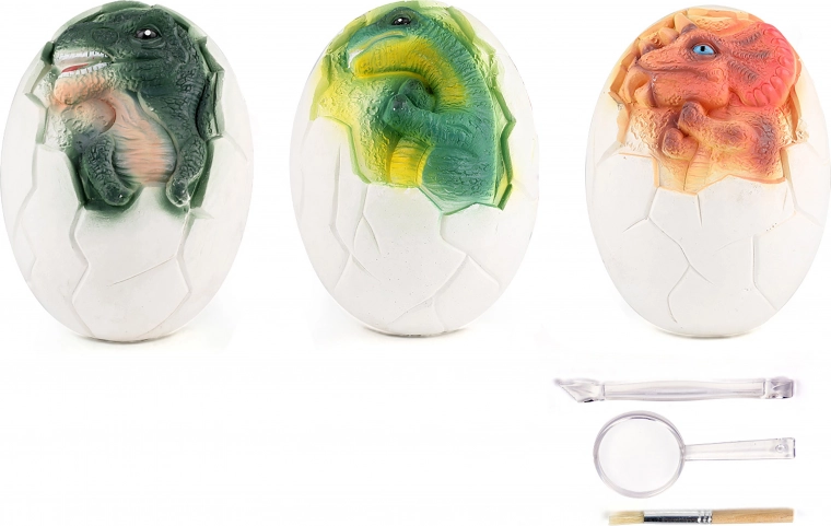 Realistyczne jajo dinozaura z niespodzianką