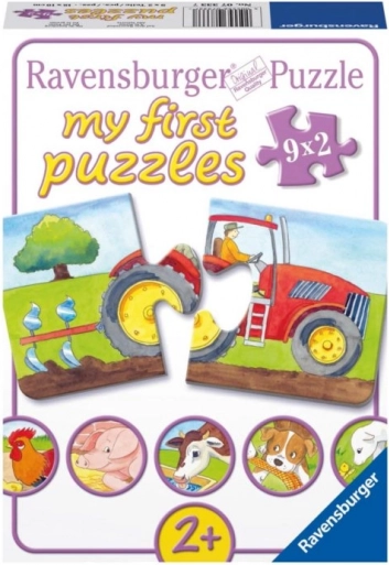 Pierwsze puzzle dla dzieci od 2 lat