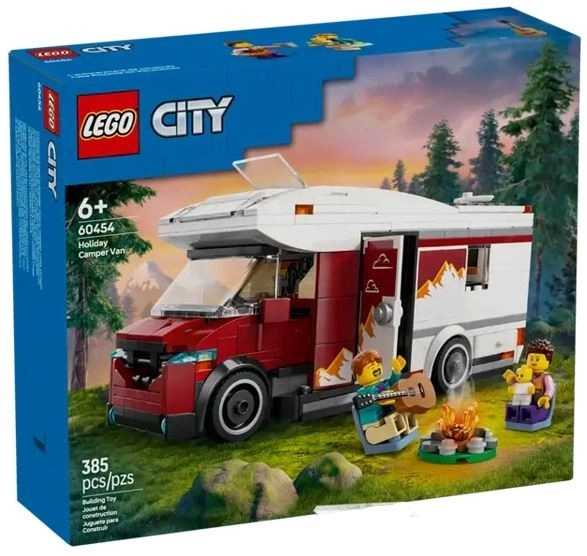 LEGO City 60454 Wakacyjny kamper pełen przygód