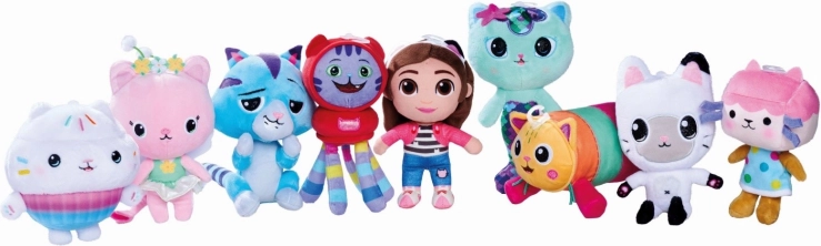 Pluszowa zabawka Domek Gabi 18 cm – różne rodzaje