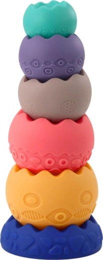 Miękki silikon z fakturami dla stymulacji sensorycznej