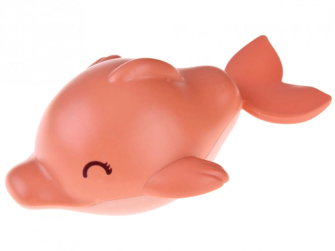 Nakręcana pływająca zabawka do kąpieli delfin i foka