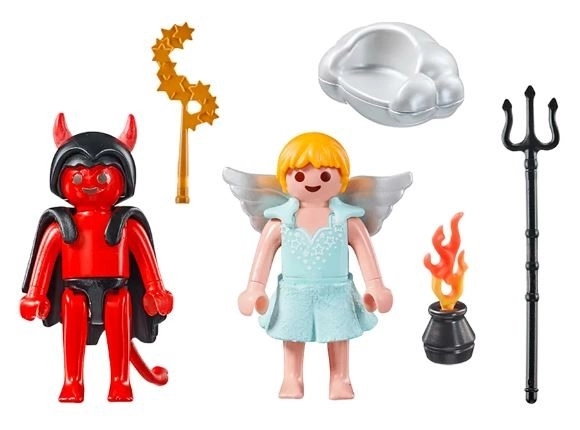 Specjalny Plus 71170 Zestaw figurek anioła i diabła