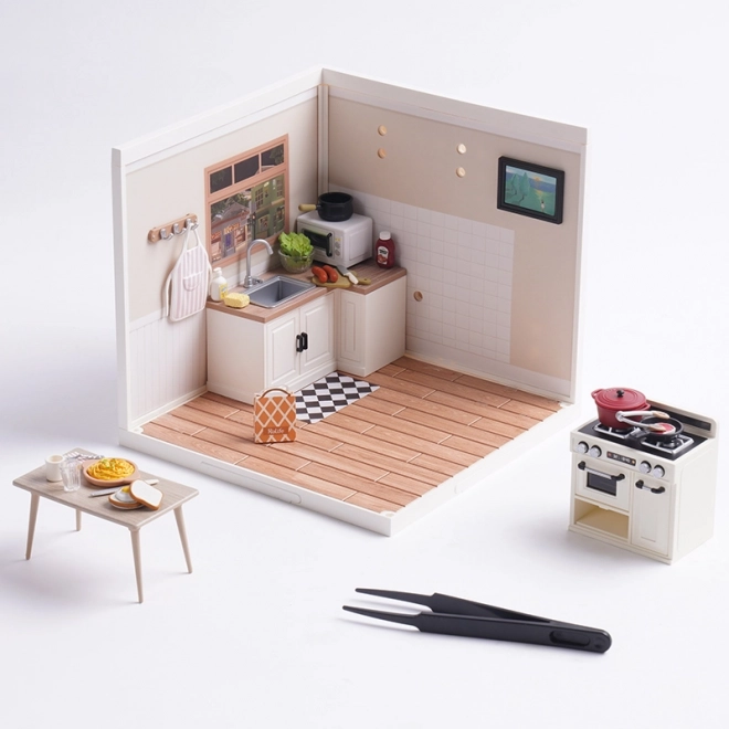 RoboTime miniatura domku Kuchnia Happy Meals