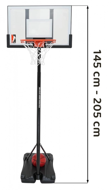 Piłka do koszykówki 205cm + akcesoria