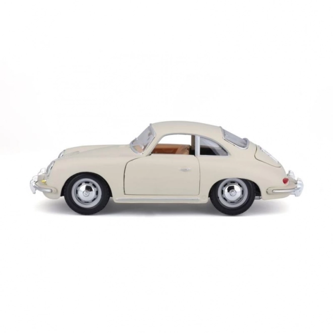 Bburago 1:24 Porsche 356B Coupe (1961) Kość słoniowa