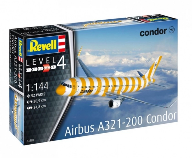 Model samolotu Airbus A321-200 Condor 1:144