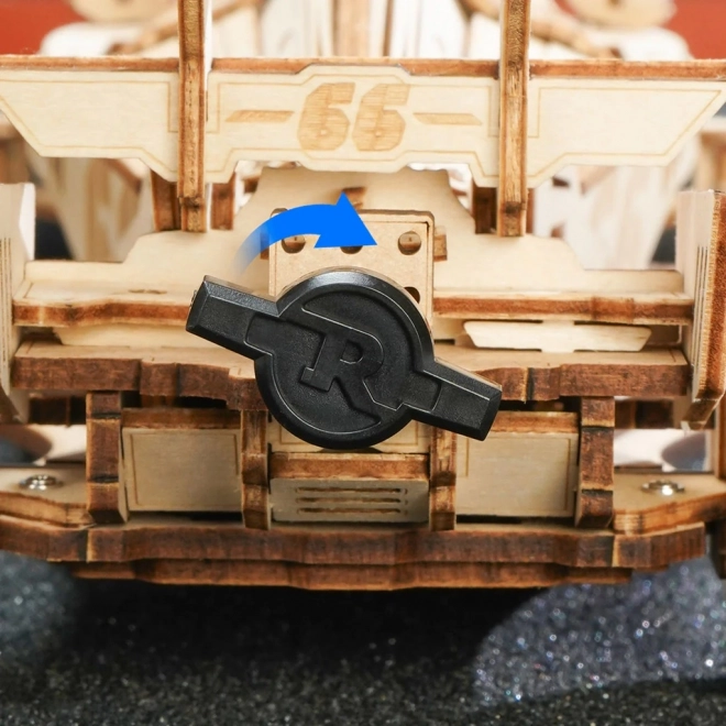 RoboTime 3D drewniana układanka Wyścigowy samochód