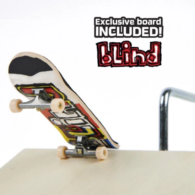 Tech Deck - drewniana rampa