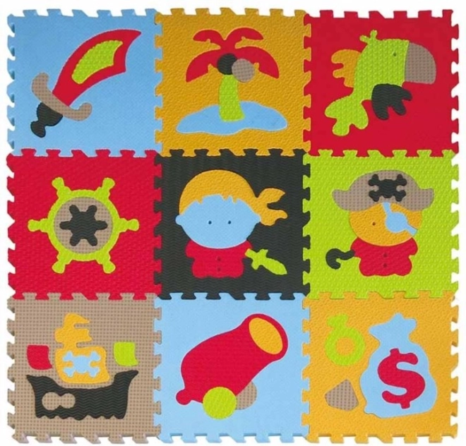 Baby Great piankowe puzzle piraci 30 × 30 cm