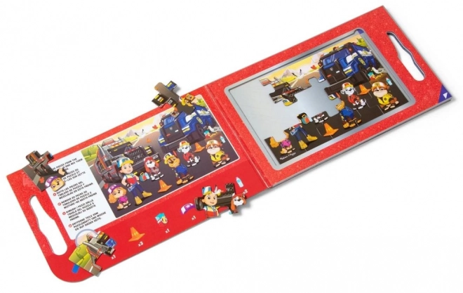 Magnetyczne puzzle Psi Patrol - ciężarówki