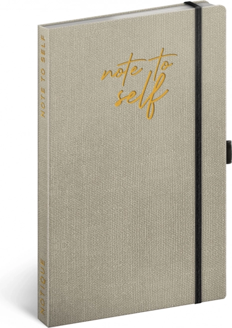 Niedatowany planer Note to Self, 5 minut dziennie, 13 × 21 cm