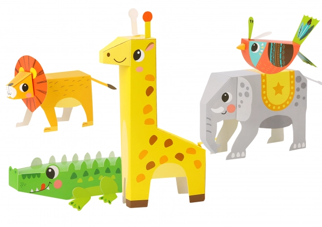 Woopie art&fun kreatywny zestaw origami 3D zwierz19ta