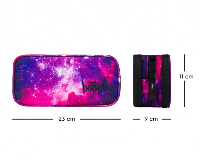 BAAGL Piórnik etui Eggy Galaxy