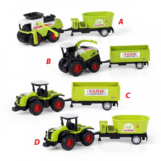 Traktor z przyczepą z kolekcji Moja mała farma