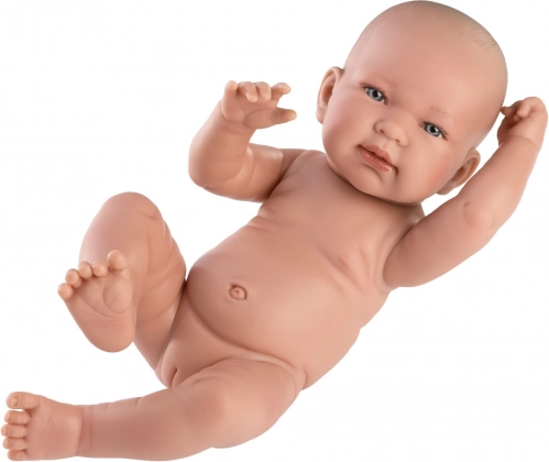 Llorens 73802 NOWORODEK DZIEWCZYNKA - realistyczna lalka niemowlę z całwinylowym ciałem - 40 cm
