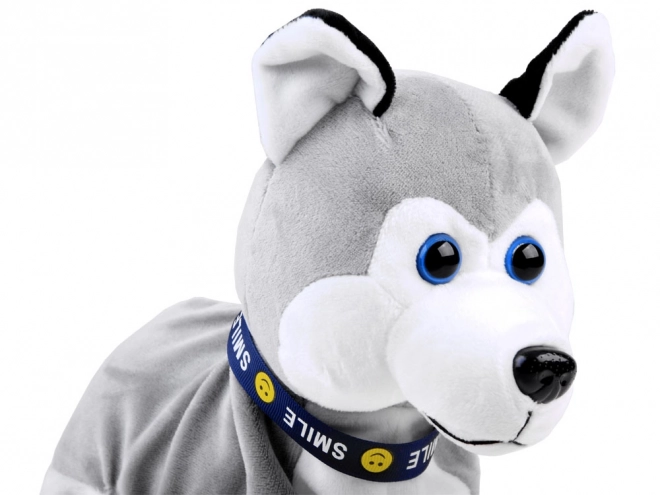 Interaktywny pluszowy pies Husky