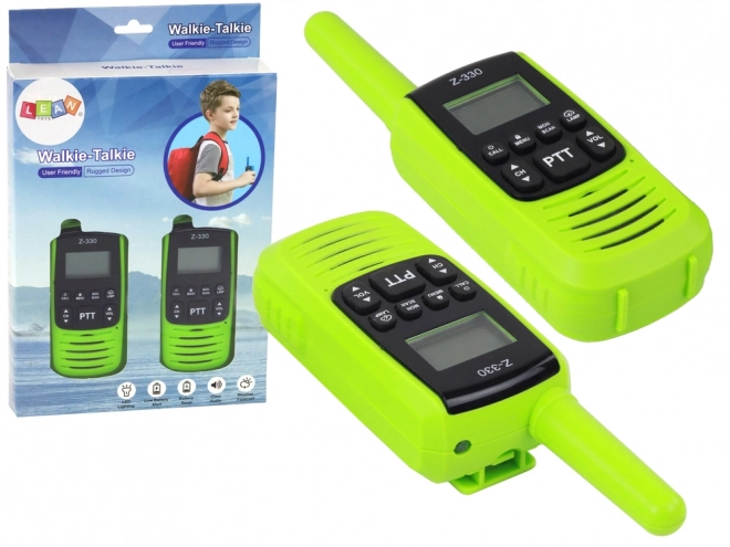 Krótkofalówki Green Range 3km Gadżet do komunikacji