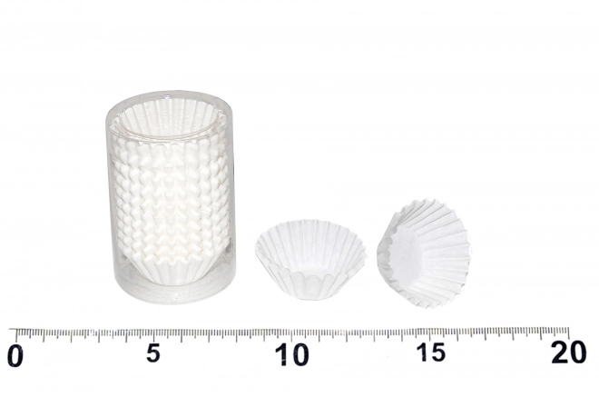 Papilotki cukiernicze białe 6cm (śr.3cm, wys.1,5cm) - 200szt