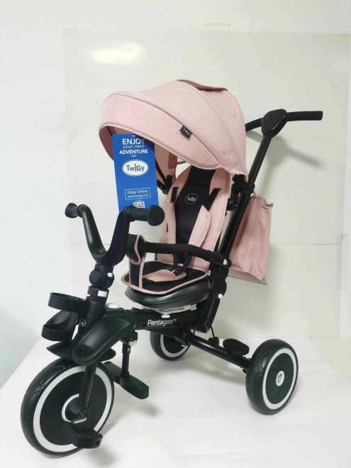 Różowy trójkołowy rowerek dziecięcy SporTrike