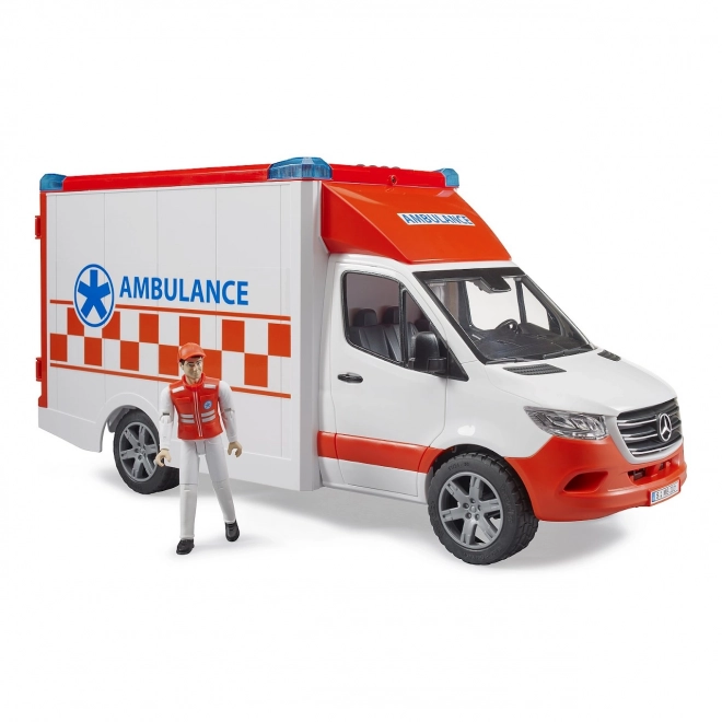 Karetka MB Sprinter z ratownikiem medycznym