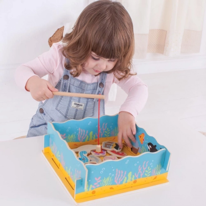 Bigjigs Toys Magnetyczne łowienie rybek