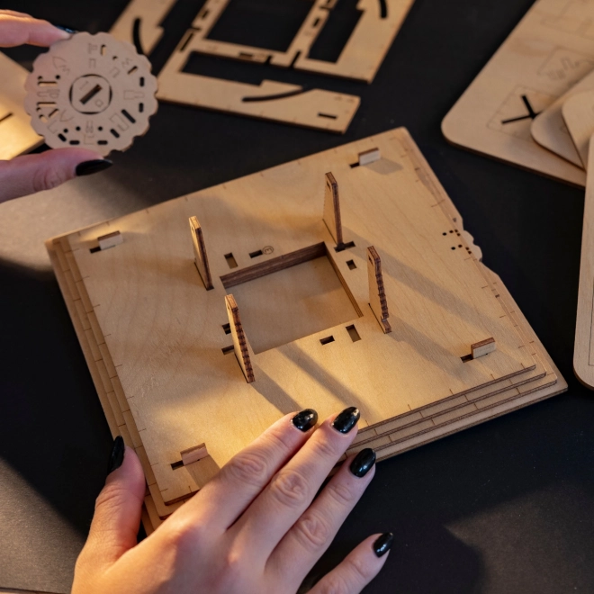 EscapeWelt 3D drewniana mechaniczna układanka logiczna Piramida