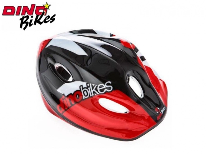 Dino Bikes Dziecięcy kask czerwony