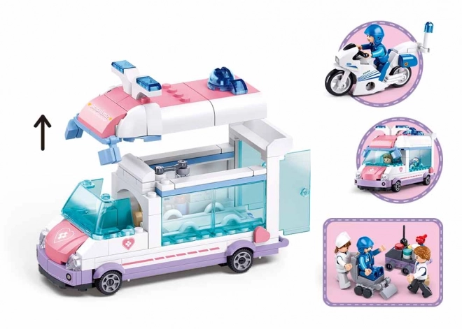 Sluban Metropolis M38-B1213 Mobilna służba ratunkowa pierwszej pomocy