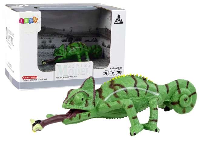 Kolekcjonerska figurka kameleon jemeński Zwierzęta świata