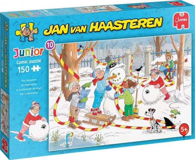 JUMBO Puzzle JvH Junior 10: Bałwanek 150 elementów