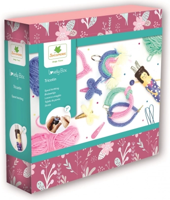 Kreatywny zestaw z laleczką dziewiarską Lovely Box