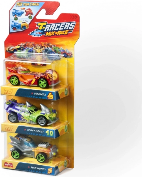 T-Racers Mix 'N Race samochody 3 szt.