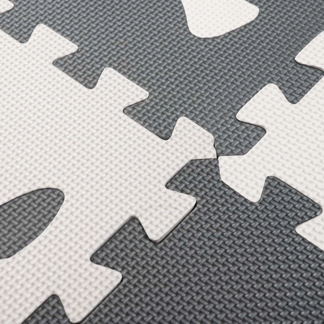 Kontrastowe piankowe puzzle ze zwierzętami - 9 sztuk