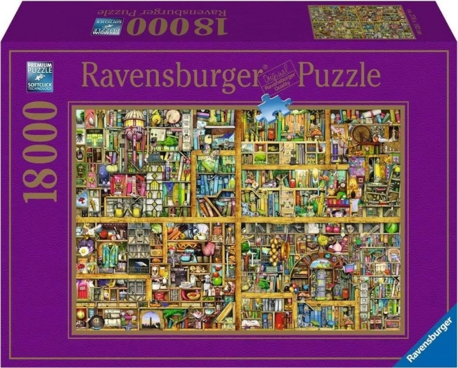XXL puzzle 18000 elementów biblioteka