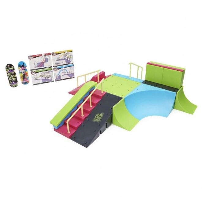 Tech Deck xconnect duży neonowy zestaw
