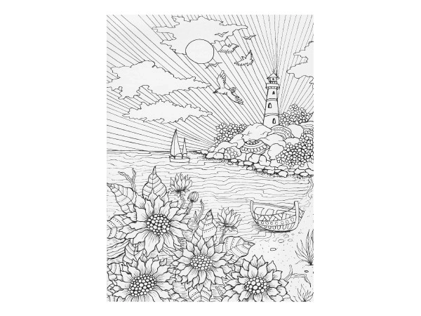 Antystresowe kolorowanki Barwy natury 21x29cm