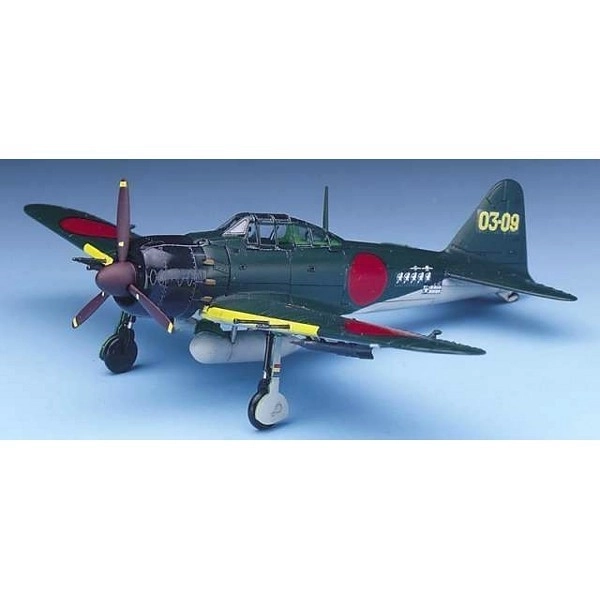 Model myśliwca Mitsubishi A6M5c Zero w skali 1:72