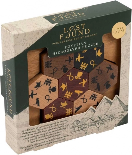 Professor Puzzle Lost&Found: Egipskie hieroglify łamigłówka