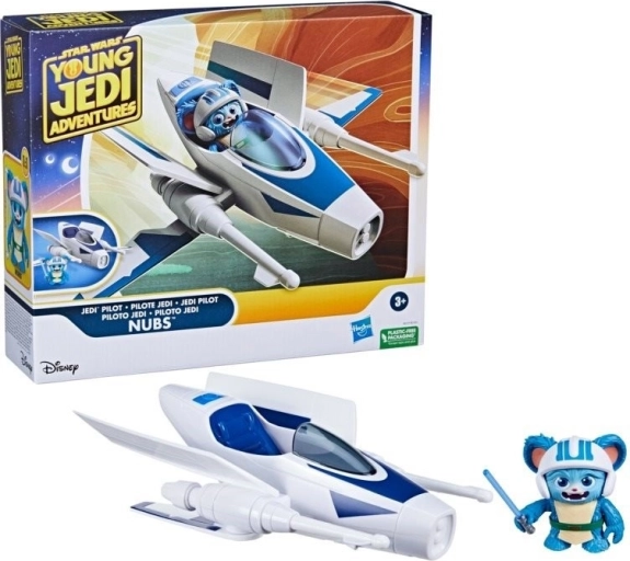 Star Wars Young Jedi kosmiczny statek z figurką