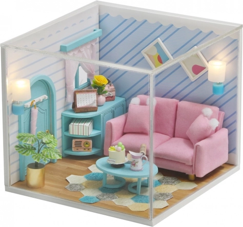 Miniatura domku Słoneczny salon