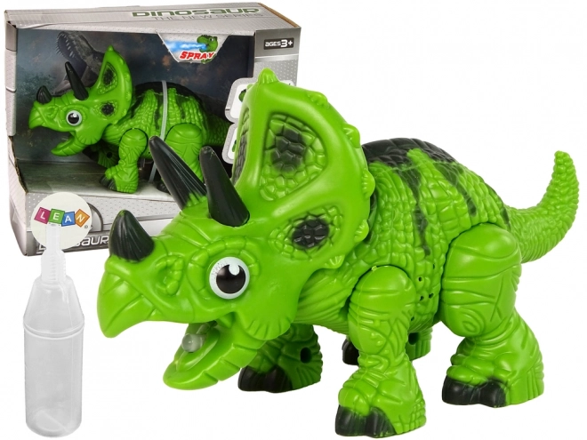 Interaktywny dinozaur Triceratops z parą i dźwiękiem