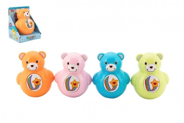 Niedźwiadek Roly Poly piszczący 10 cm plastik 10x12x8cm