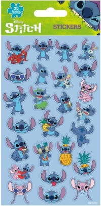 naklejki Lilo i Stitch niebieskie 25 szt.