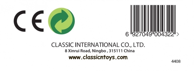 Drewniana litera F Classic World
