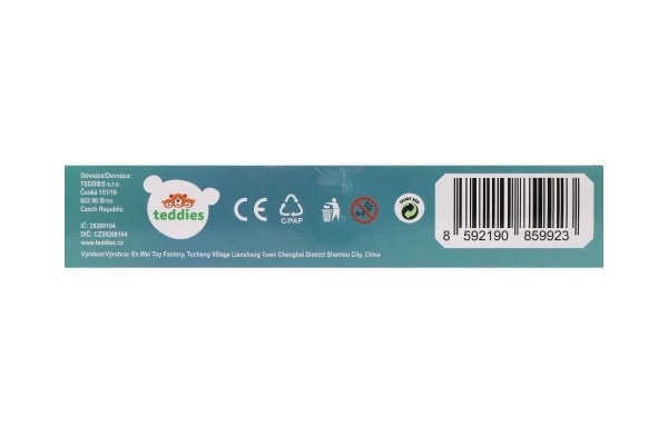 Pistolety 2 sztuki 12 cm plastik na piankowe naboje + 6 sztuk naboi na kartonie